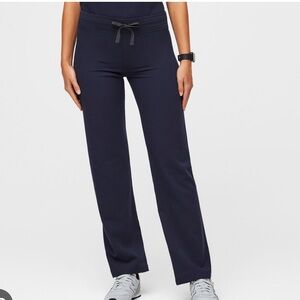 Figs Livingston Regular Waist Basic Scrub Pants Navy Medium Tall